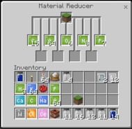 The material reducer finds all elements involved (Image via Mojang)